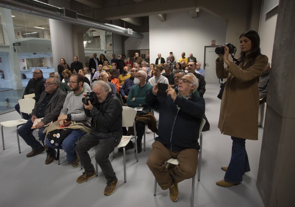 Presentación de la revista Braçal en el futuro Museo Industrial del Port de Sagunt.