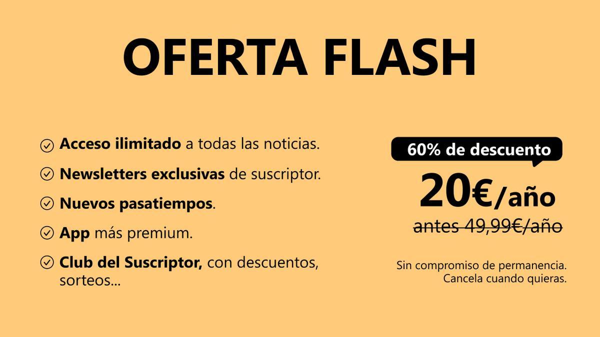 Las grandes noticias a un precio más bajo que NUNCA