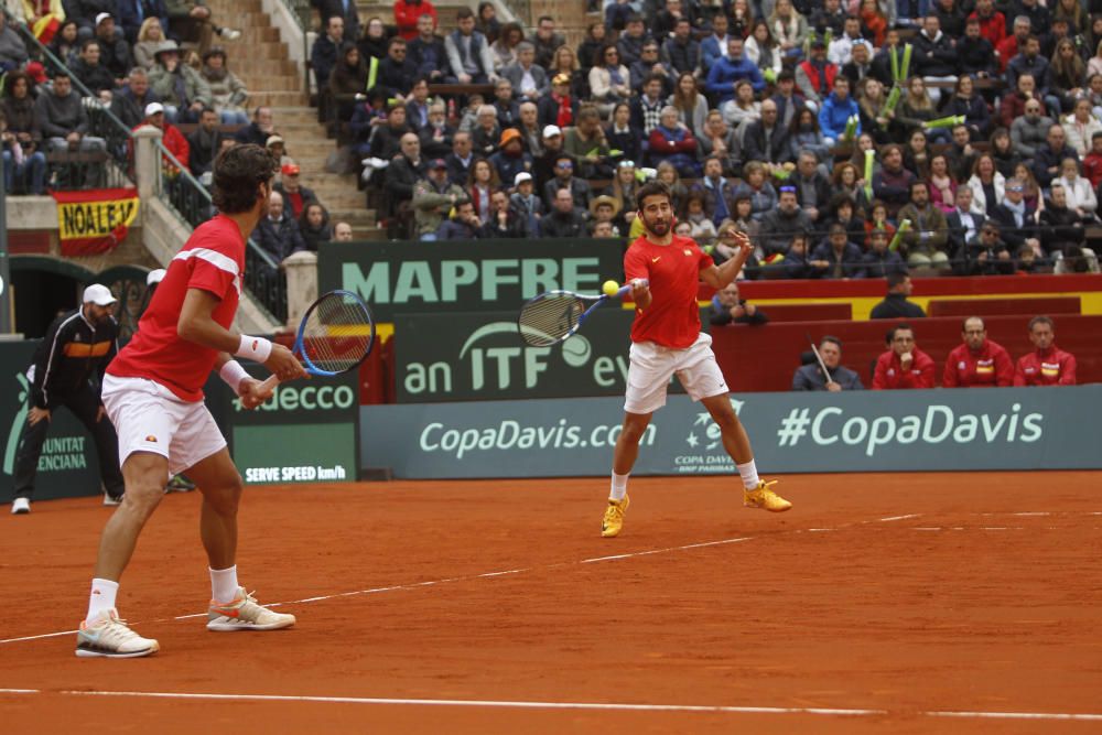 Partido de dobles España-Alemania