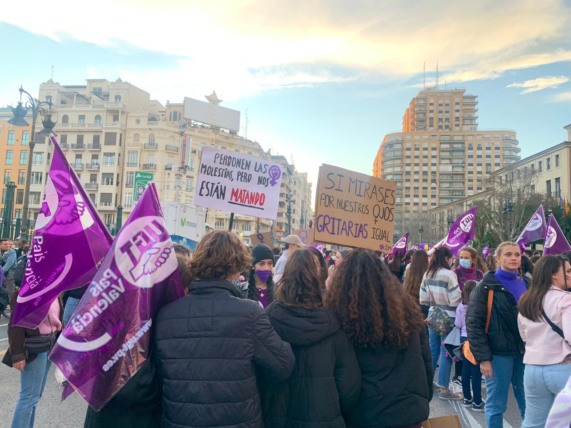 Arranca la manifestación del 8M en València