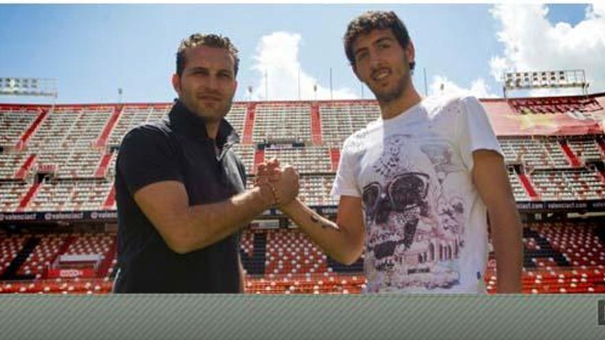 Parejo y Baraja en Mestalla