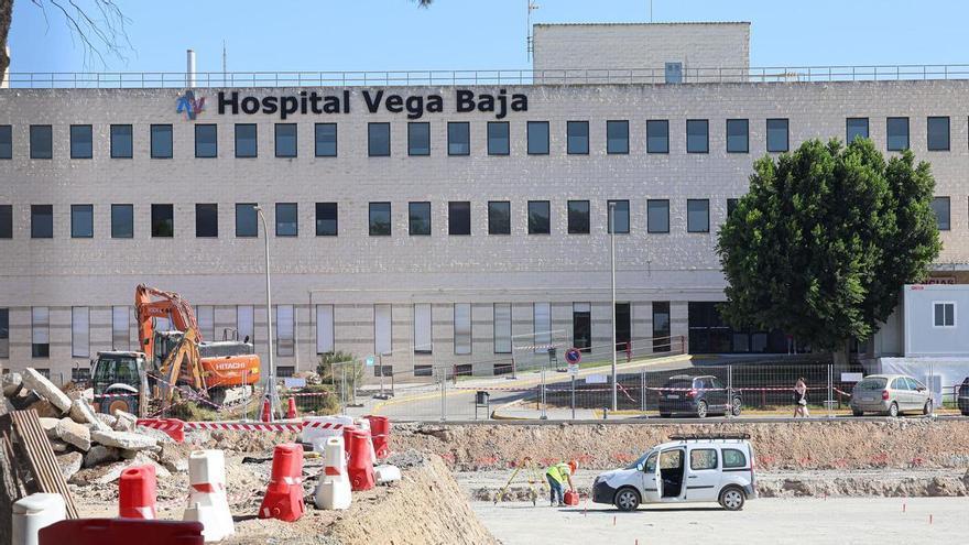 La ampliación del Hospital Vega Baja alcanza un 80 % de ejecución, pero el fin de las obras se retrasa a finales de año
