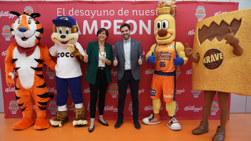 Kellogg&#039;s se une al Valencia Basket como impulsor del proyecto del 3x3