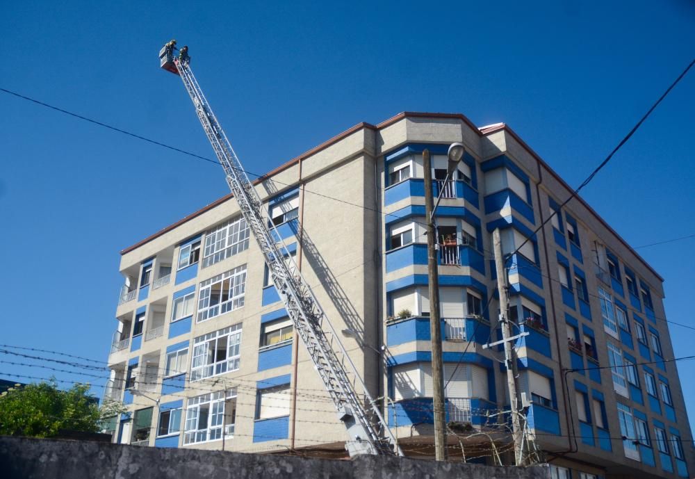 Incendio en Marín | Así quedaron los edificios afectados por el fuego