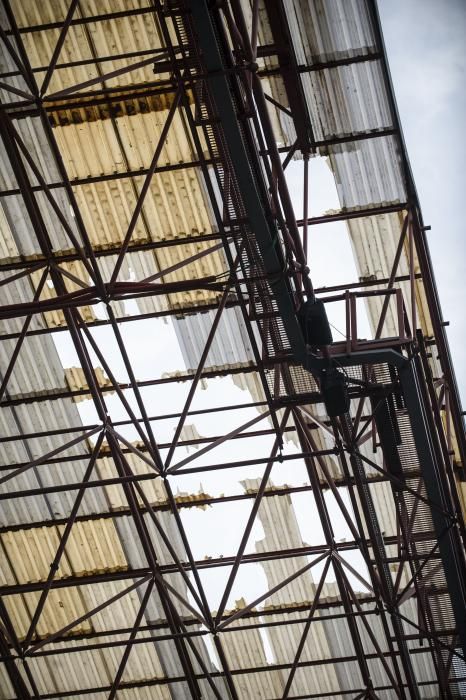 Reparación de las cubiertas del estadio de Riazor