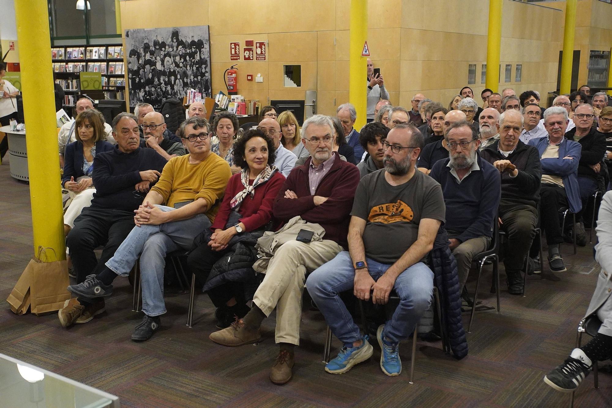 Les fotos de la presentació del llibre “Salvador Sunyer. Temps polítics (1977-1991)”