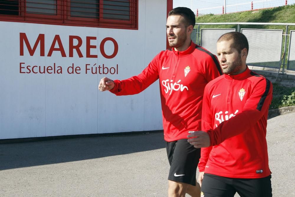 Entrenamiento del Sporting