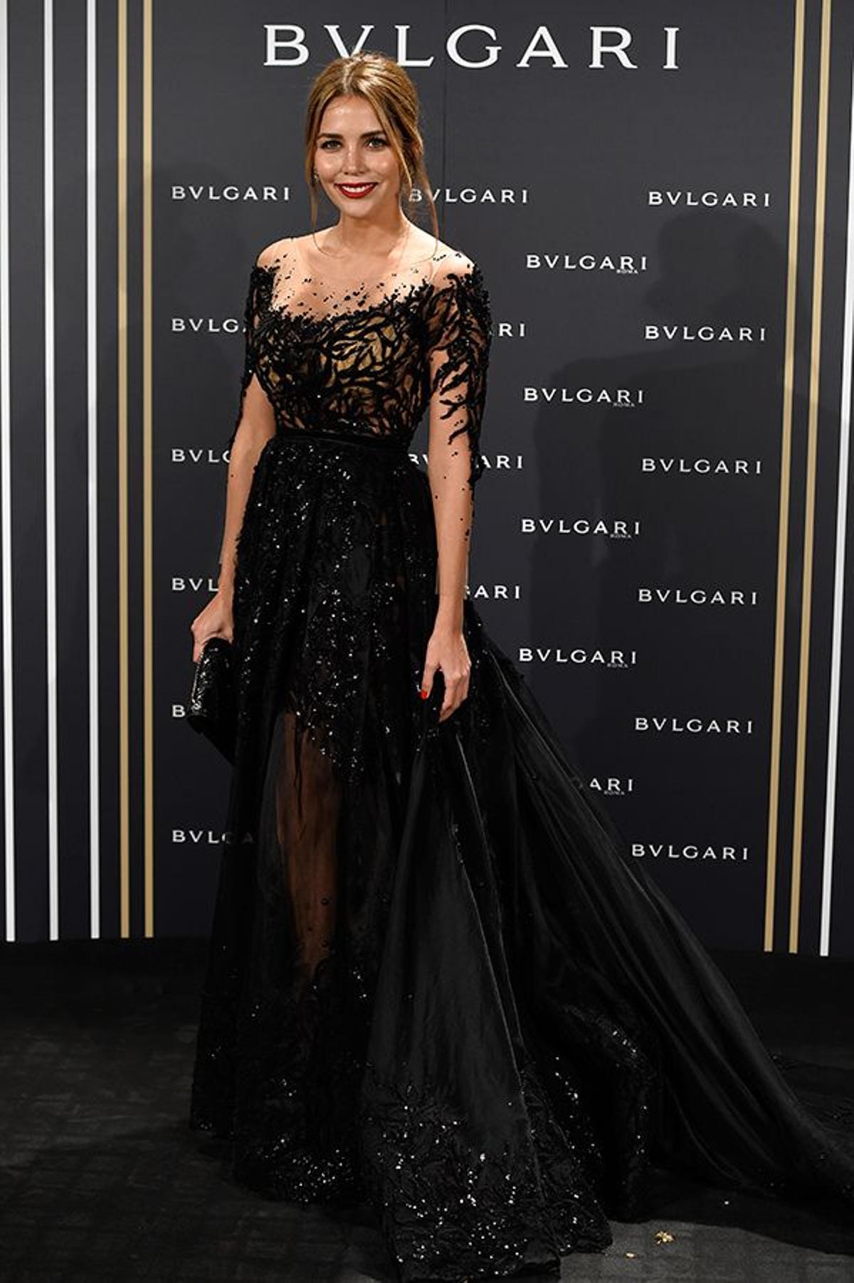 Rosanna Zanetti apostó por Rubén Hernández para la fiesta de Bulgari en Madrid