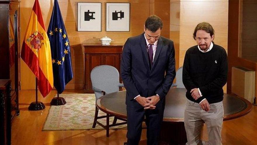 La sentencia del &#039;procés&#039; certifica el divorcio entre Sánchez e Iglesias