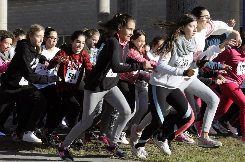 Cross escolar en Silleda: zancadas de convivencia