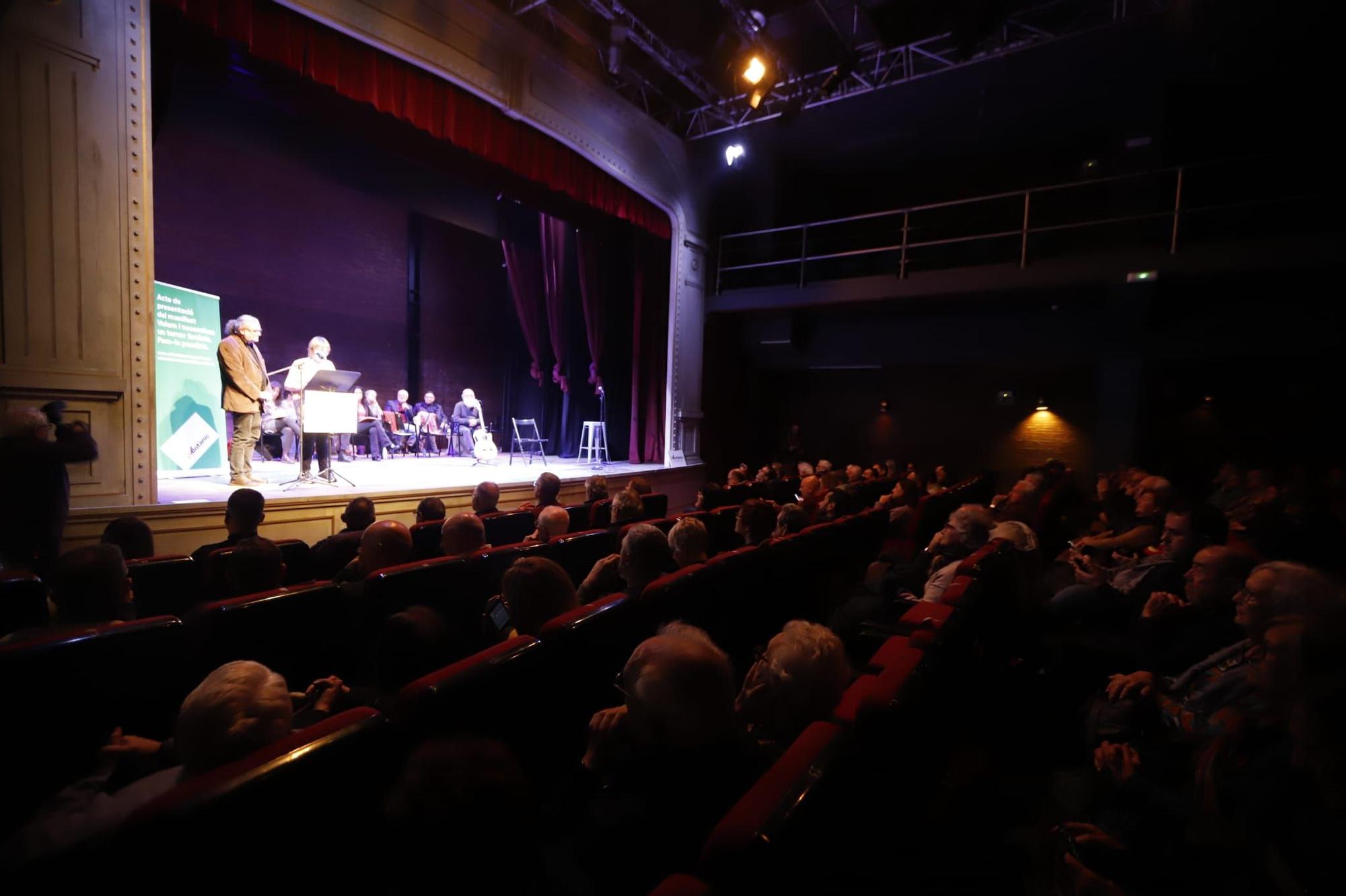 Presentación del manifiesto por un tercer Botànic