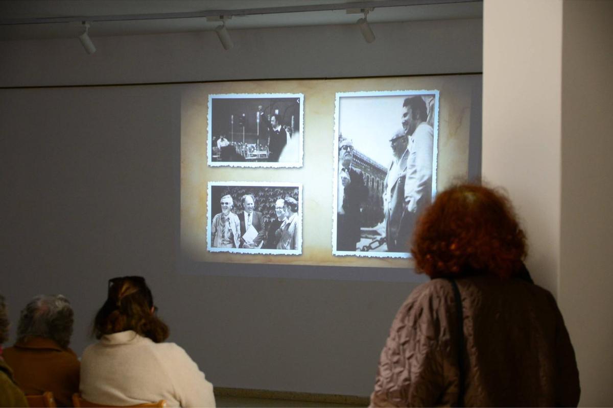 El homenaje en imágenes