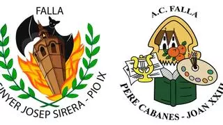 Comisiones de falla con nombre de papa