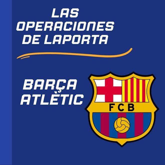 Las 120 operaciones de Laporta como presidente del Barça