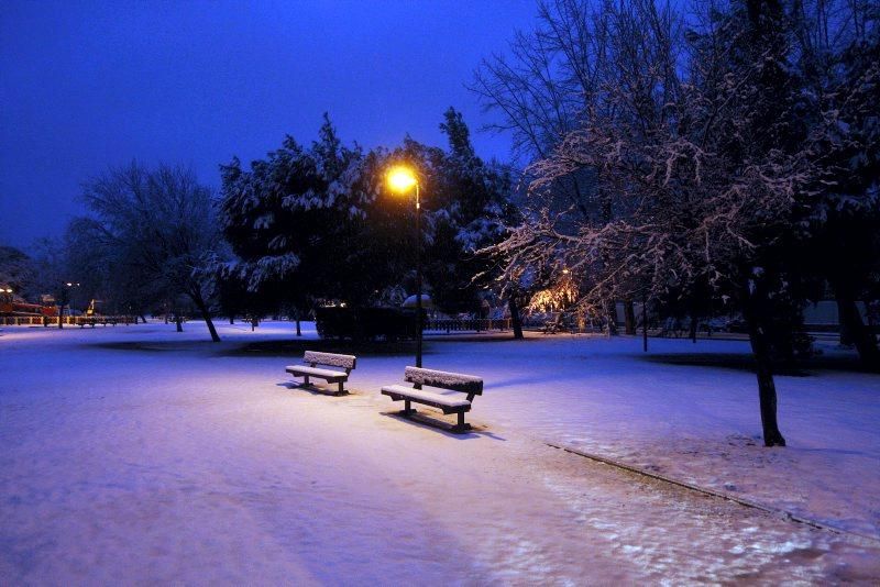 Nevada en Aragón