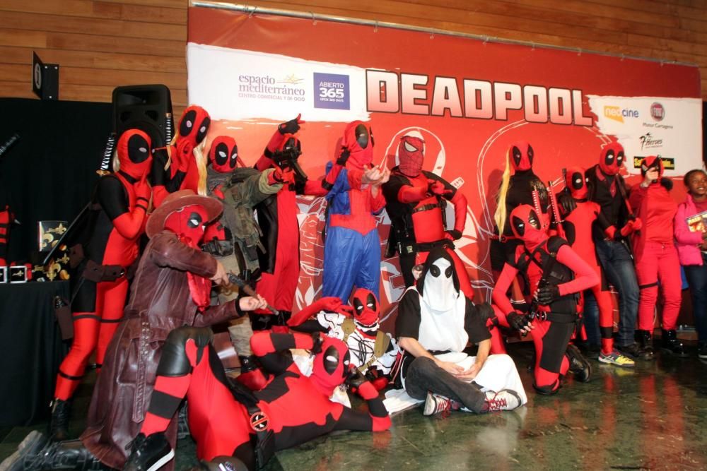 Actividades por el estren de Deadpool en Cartagena