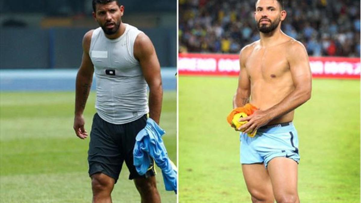 'El Kun' Agüero marcó y acalló todas las dudas sobre su supuesta obesidad