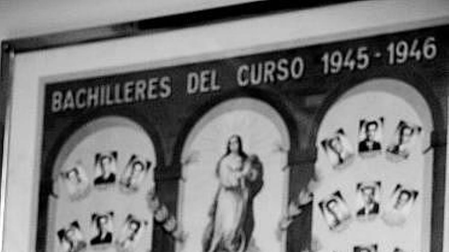 El jesuita Gumersindo Treceño, en el Colegio de la Inmaculada.