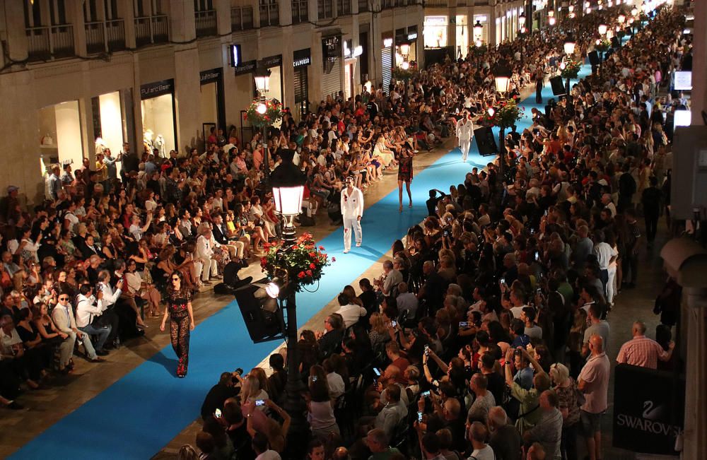 Desfile de presentación de la Pasarela Larios 2018