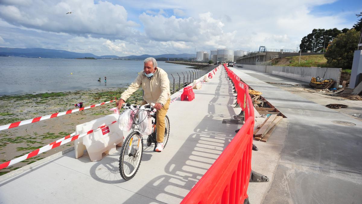 La zona también contará con un carril bici.