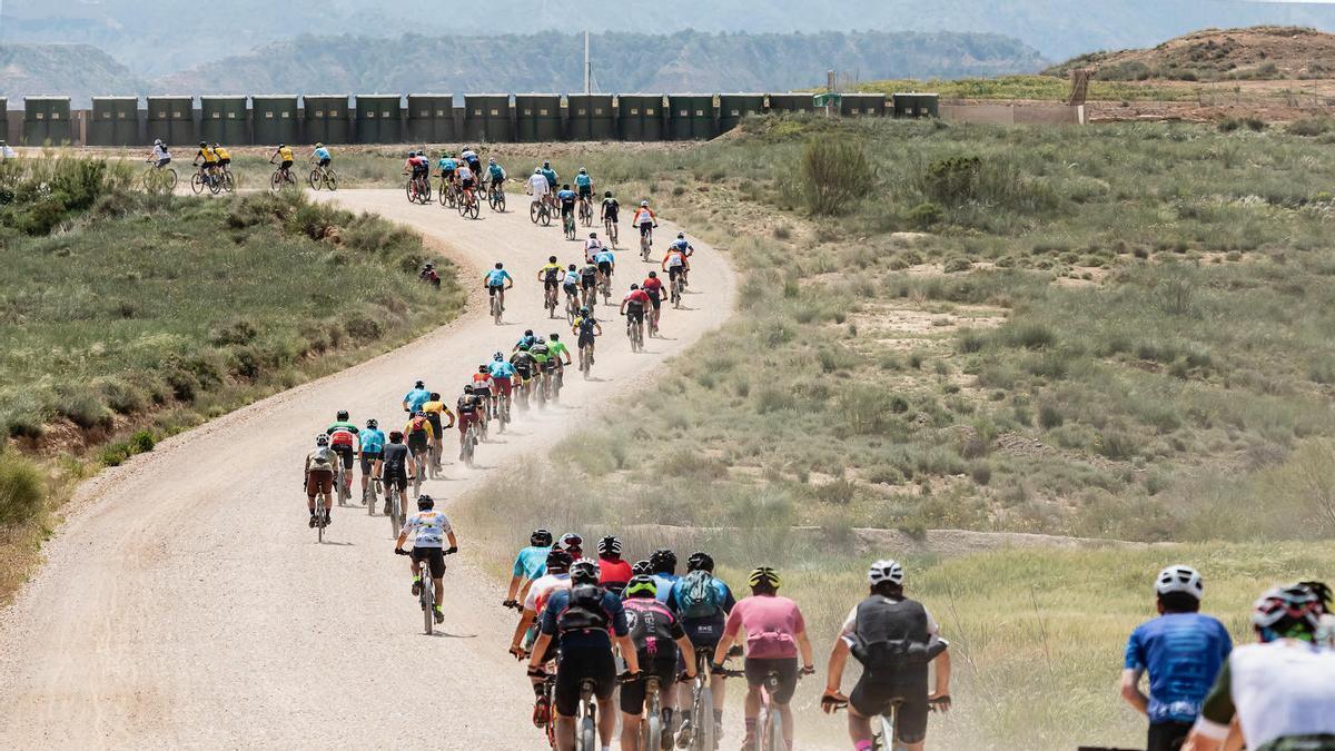Imagen de la Orbea Monegros disputada este sábado.