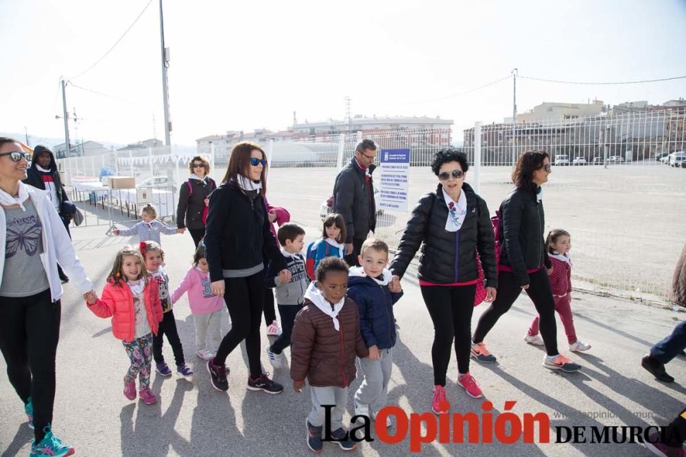 Marcha en el Día del Cáncer Infantil en Caravaca