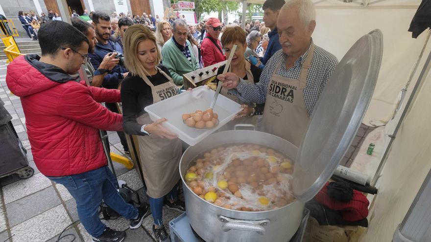 Fiesta de la Sidra, en Valleseco
