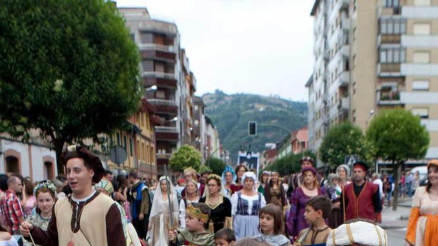 El desfile medieval del año pasado.