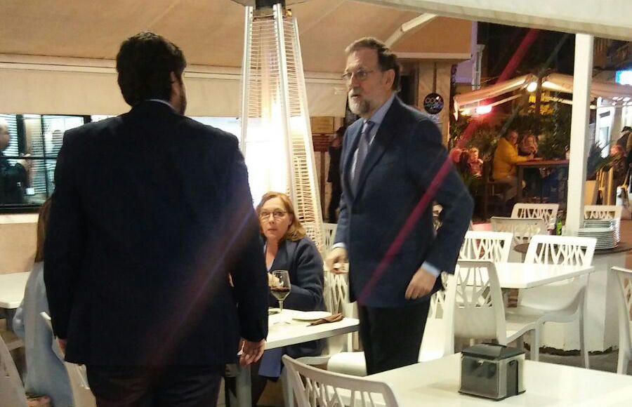 Rajoy visita por sorpresa Cartagena