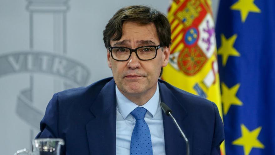 El ministro de Sanidad, Salvador Illa.