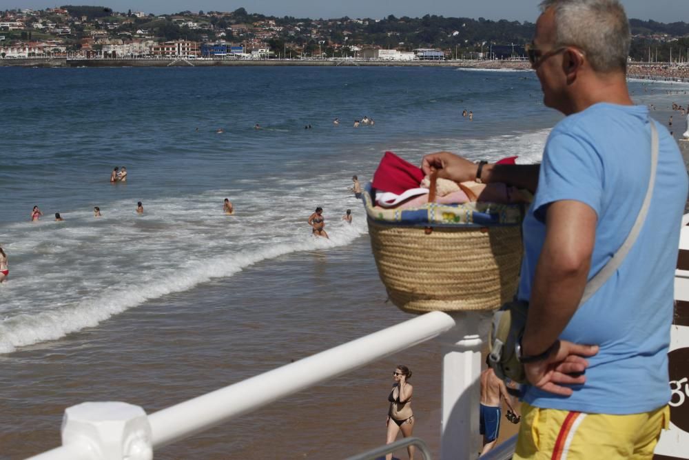 Buen tiempo en Gijón