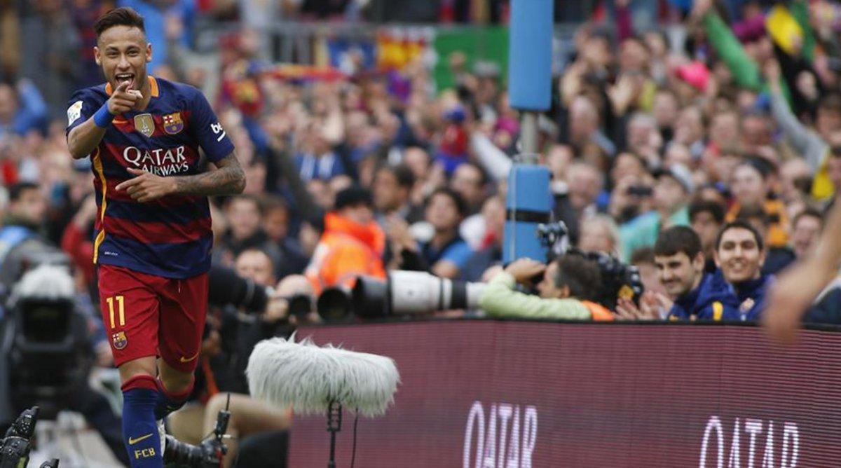 Neymar, durante su etapa azulgrana