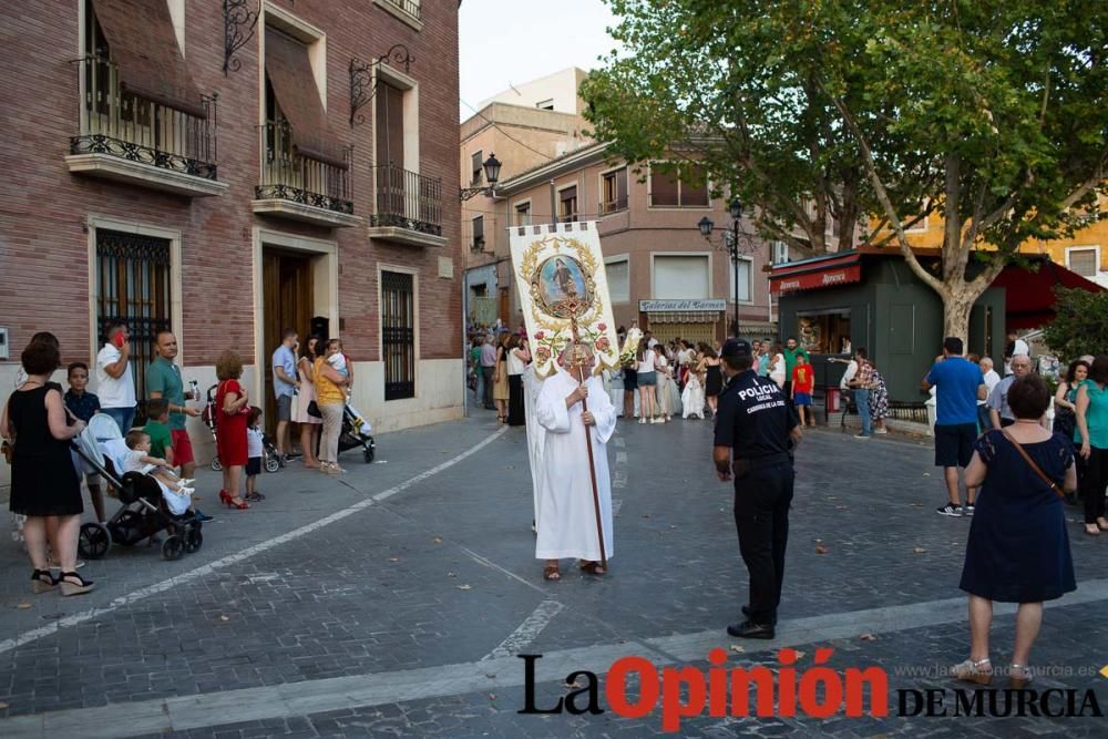 Procesión Virgen del Carmen en Caravaca