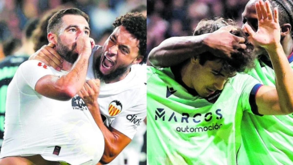 Valencia CF - Levante UD, derbi de primera división