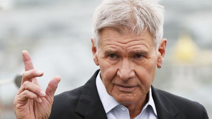 El actor Harrison Ford.