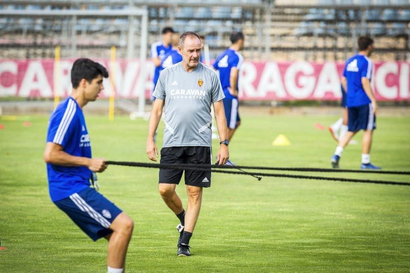 Entrenamiento del Real Zaragoza del 24 de julio