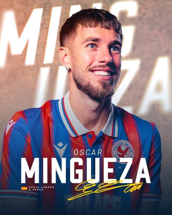 Mingueza firma cuatro años por el Crystal Palace