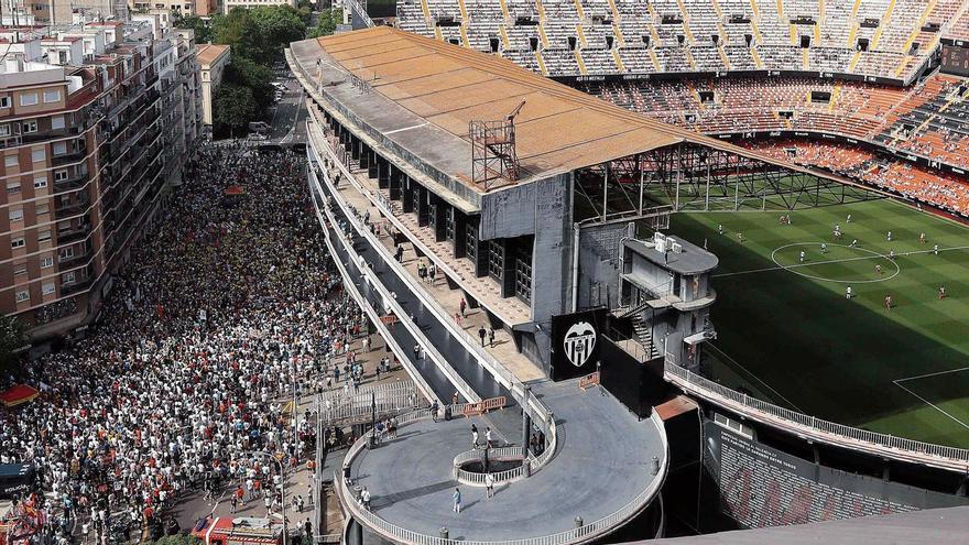 Mestalla ix una altra vegada al carrer