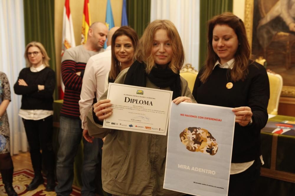 Presentación de las Jornadas contra el racismo y la xenofobia, así como los carteles ganadores