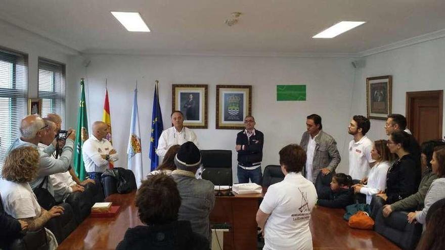 El Concello de Vila de Cruces da la bienvenida a La Guanchería