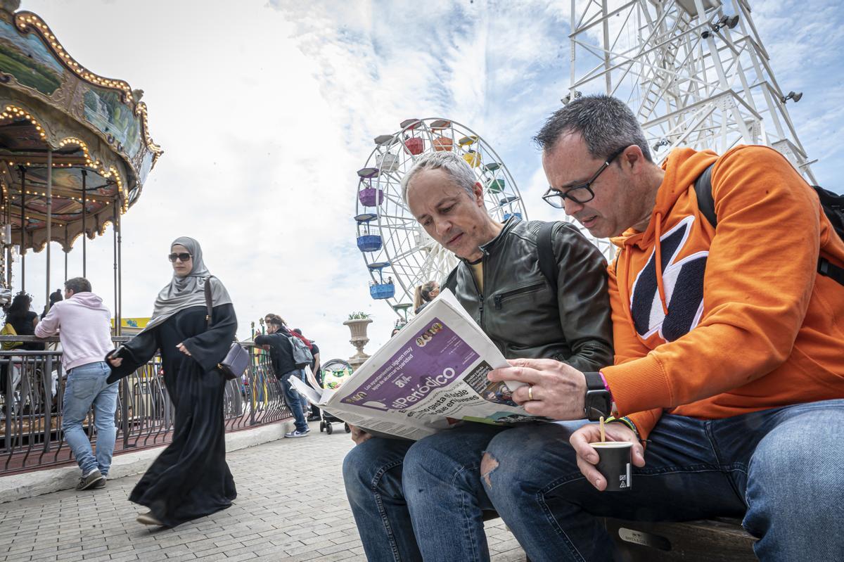 Fiesta solidaria de El Periódico en favor de Fundesplai en el Tibidabo