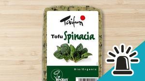 Tofu Spinacia de la marca Taifun, retirado por una alerta alimentaria. 