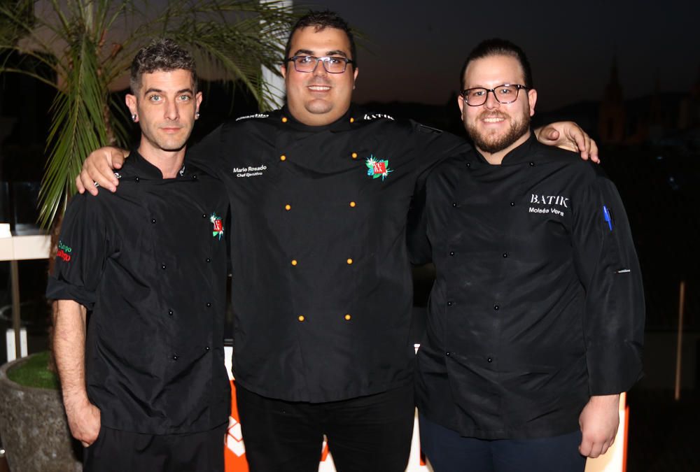 El evento, organizado por La Opinión de Málaga, reunió en la terraza del Hotel Málaga Premium a Cristina Martínez (Garbancita), Carlos Navarro Björk, Carlos Mansilla Gil de Bernabé y Mario Rosado