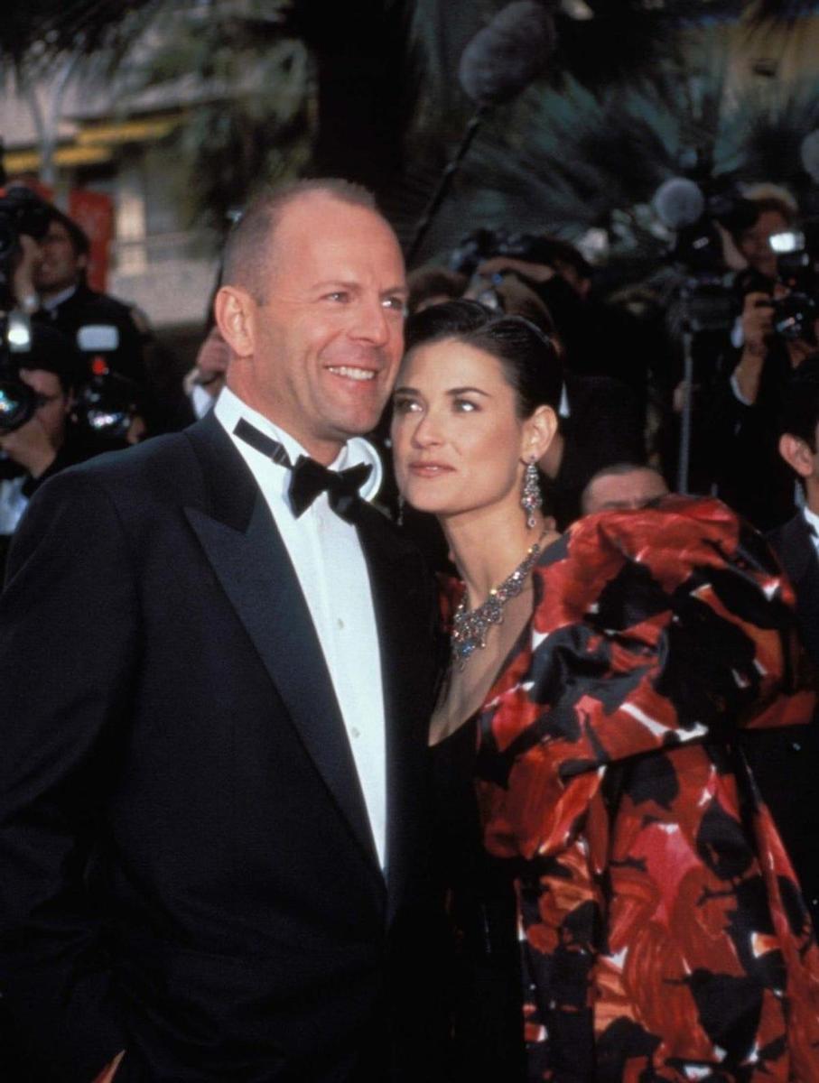Bruce Willis y Demi Moore