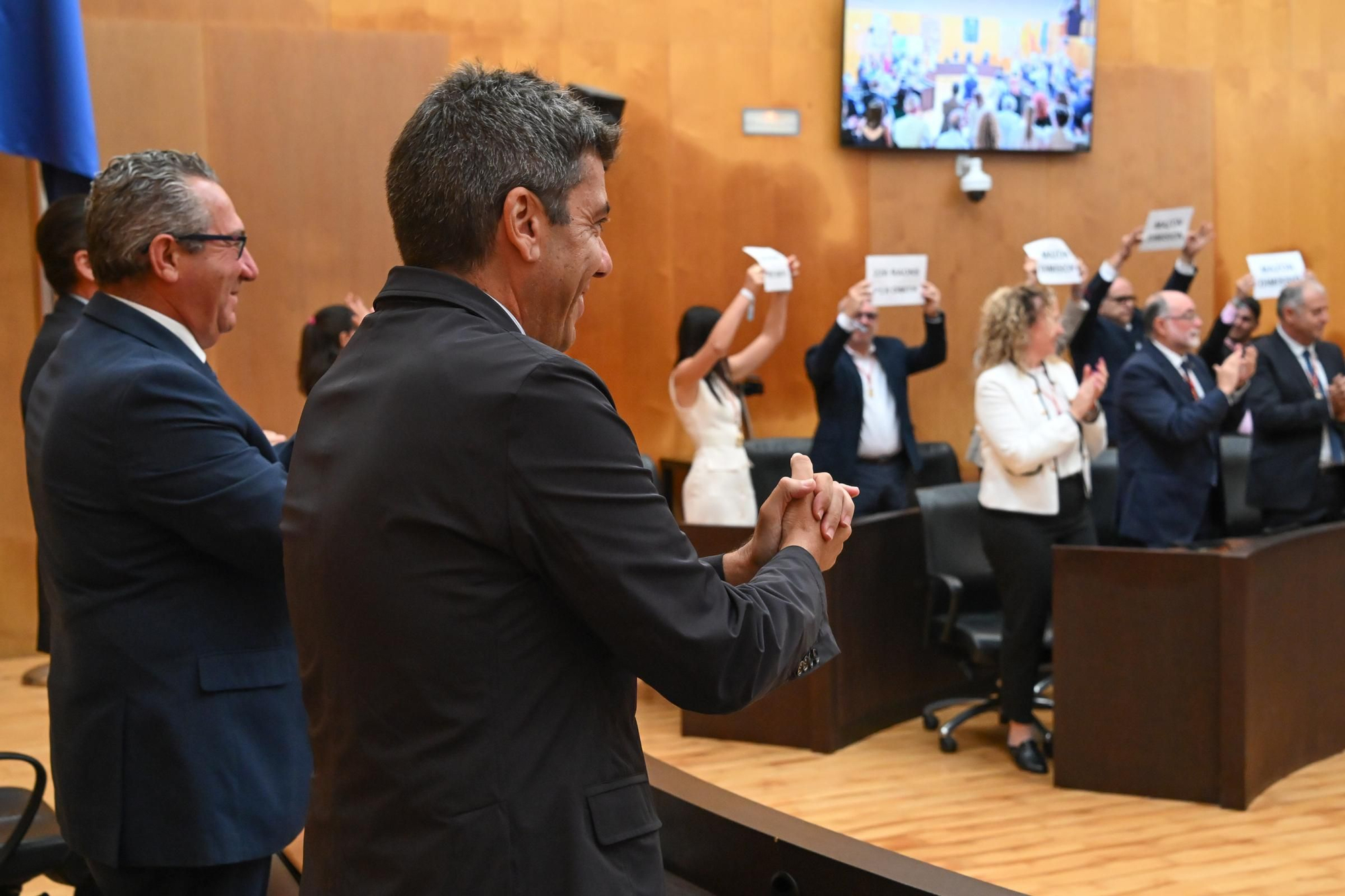 Celebración del Día de Europa en Benidorm y entrega de la distinción a Enrique Ballester