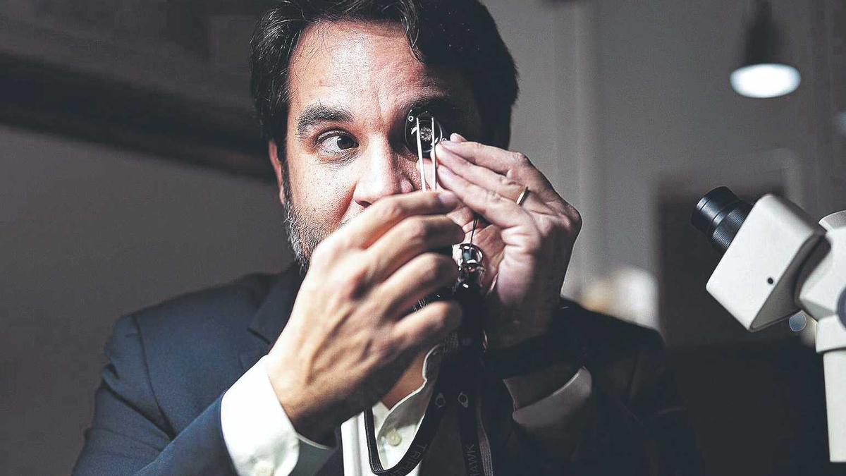 Carlos Soler Cabot, expert en diamants.