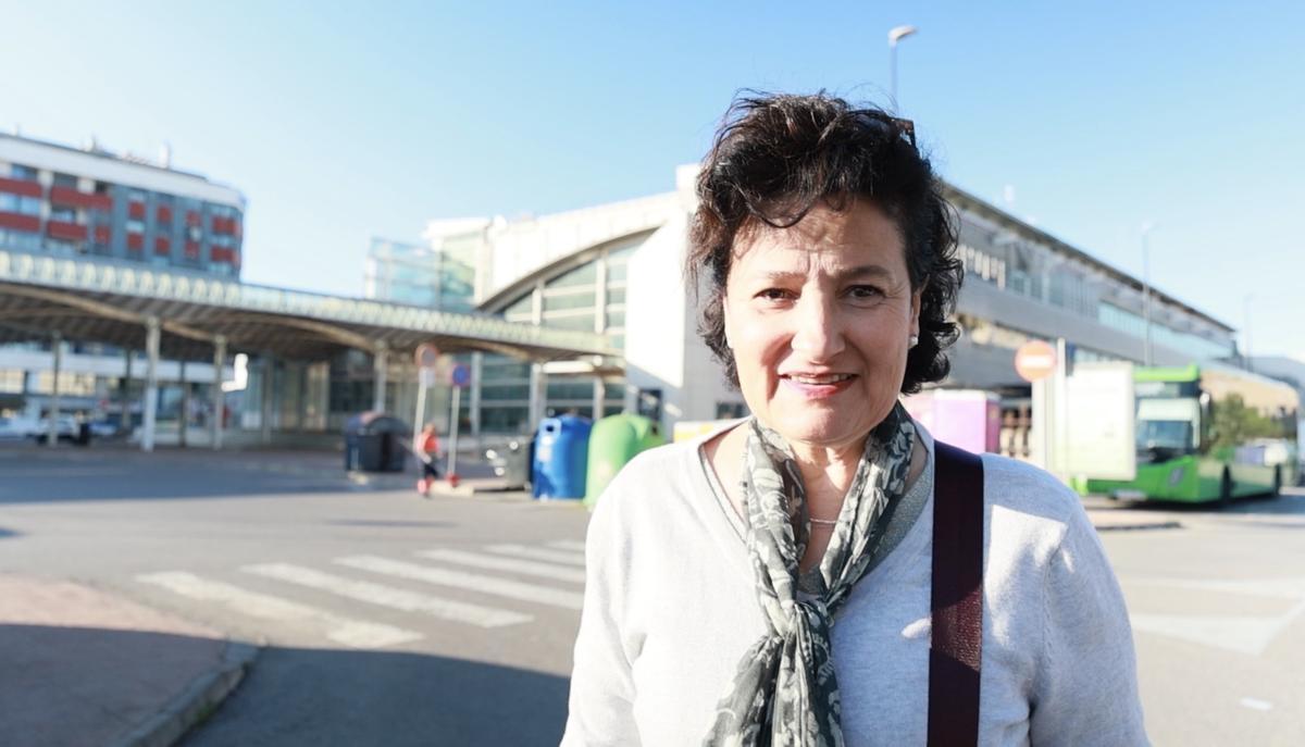 Ana, profesora de la Escuela Oficial de Idiomas de Castelló.