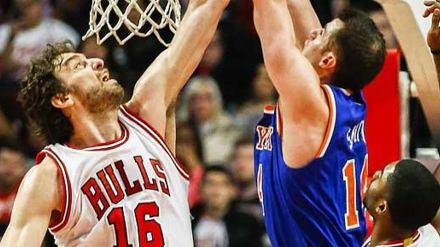 Pau Gasol decide para los Bulls en el duelo entre españoles