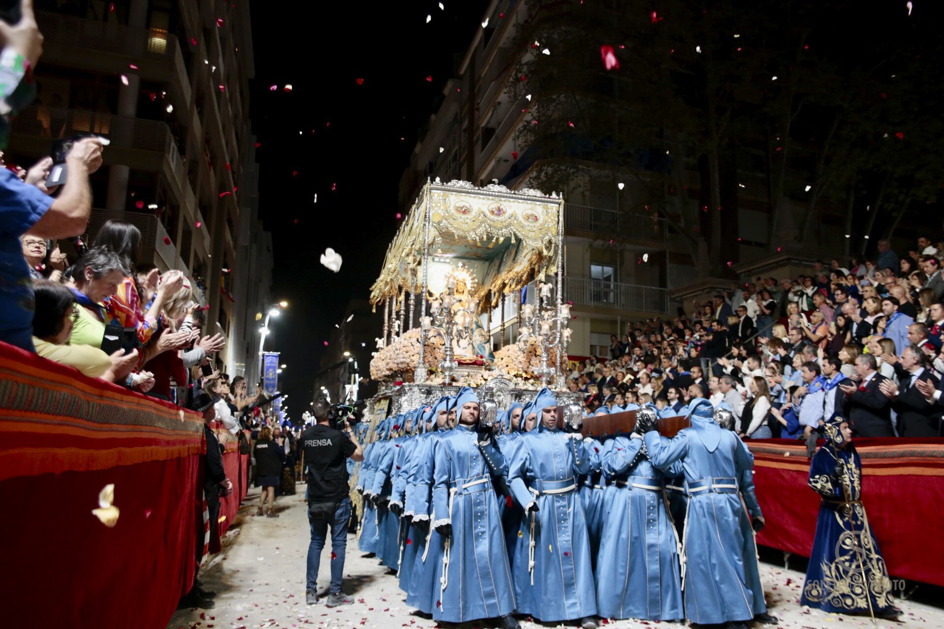 Procesión Viernes de Dolores en Lorca