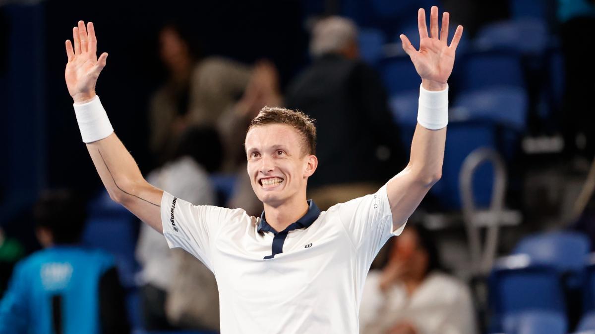 Jiri Lehecka, el rival de Alcaraz en la final del ATP 500 de Tokio